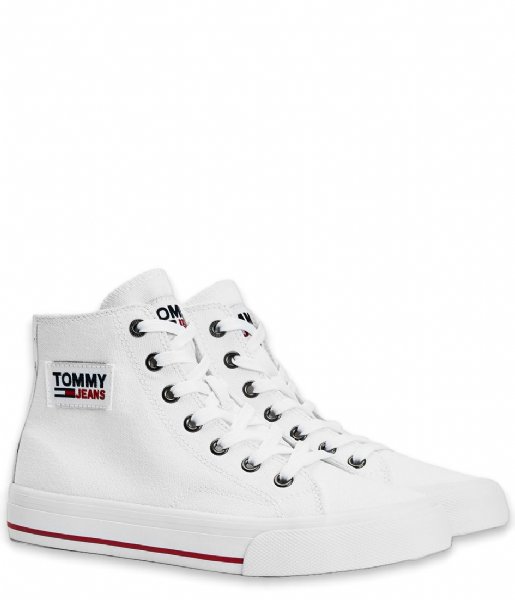 Tommy Hilfiger  Tommy Jeans Midcut V White (YBR)